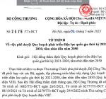 Tờ Trình Số 2575/TTr-BCT Mới Nhất Của Bộ Công Thương Về Quy Hoạch Điện VIII