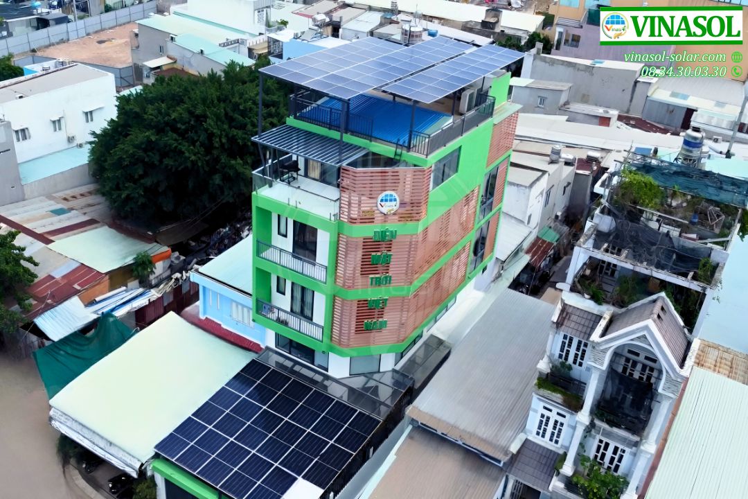 hệ thống điện mặt trời cho các tòa nhà văn phòng