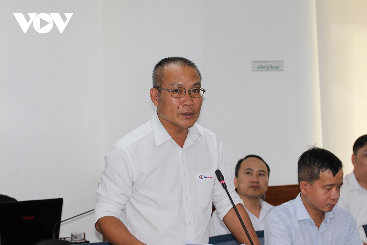 Ông Bùi Trung Kiên, Phó Tổng Giám đốc Tổng công ty Điện lực TP.HCM