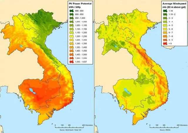 Tiềm năng to lớn để phát triển điện mặt trời tại Việt Nam.